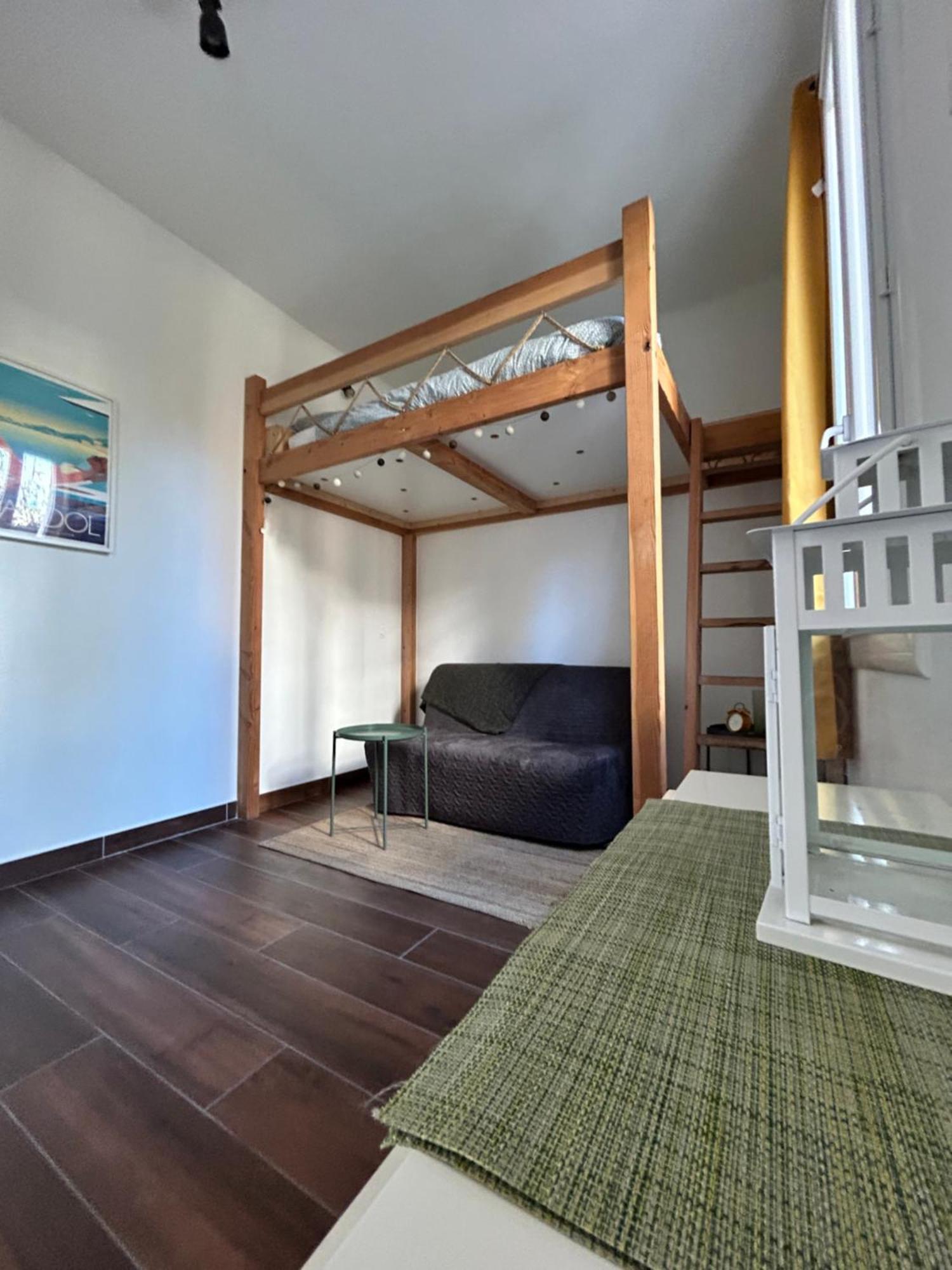 Agreable Studio Renove Avec Place De Parking باندول المظهر الخارجي الصورة